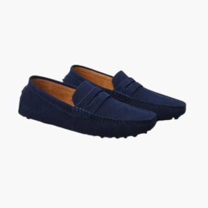 Suede Driver Loafers