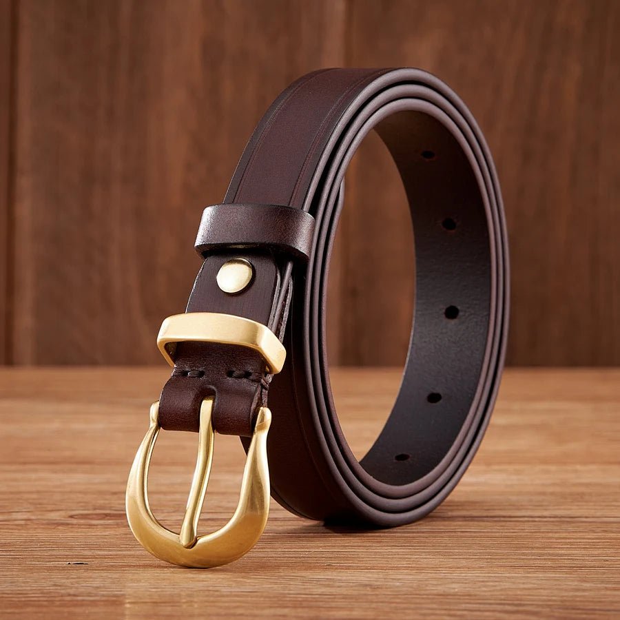 Alessandro Full-Grain Leather Belt - Image 6