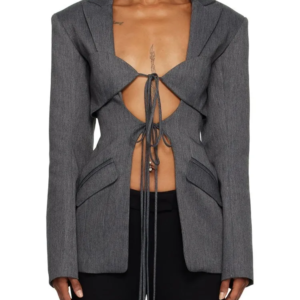 Lucia Lace Up Blazer