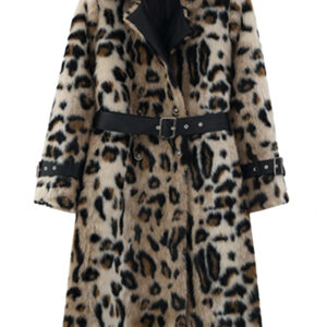 Leopard Trench Coat