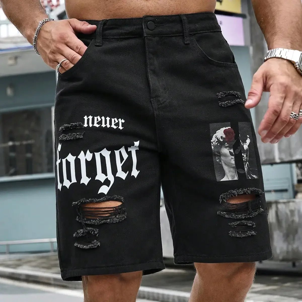 Grayson Denim Shorts - Image 4