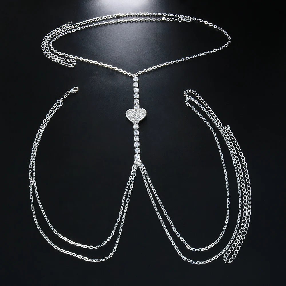 Maria Heart Chest Chain - Image 7