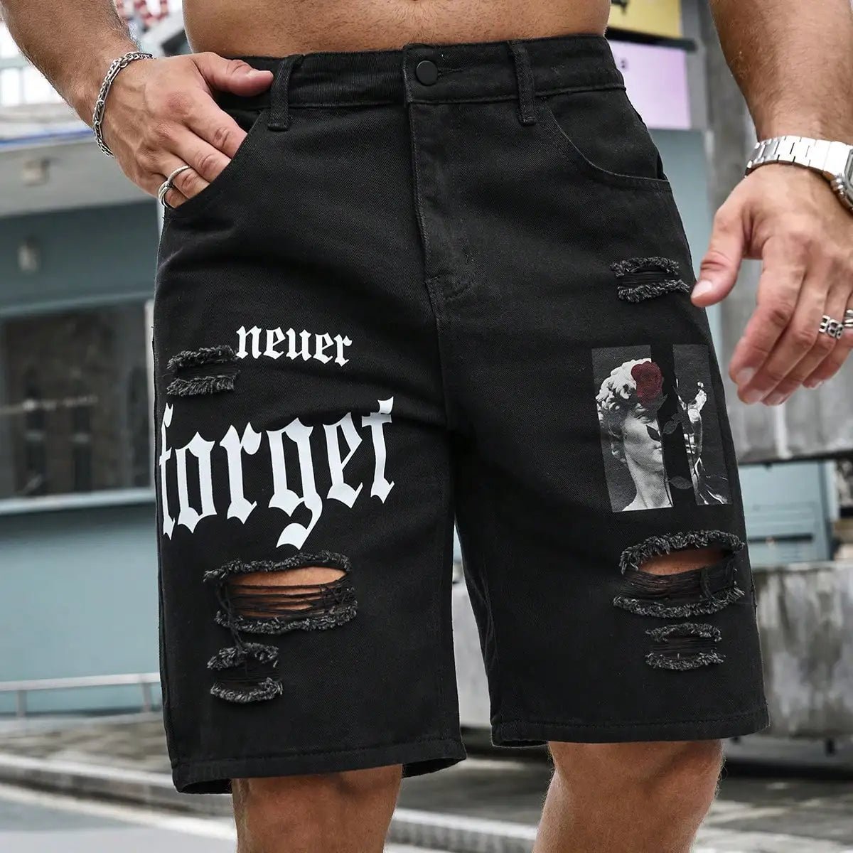 Grayson Denim Shorts - Image 12