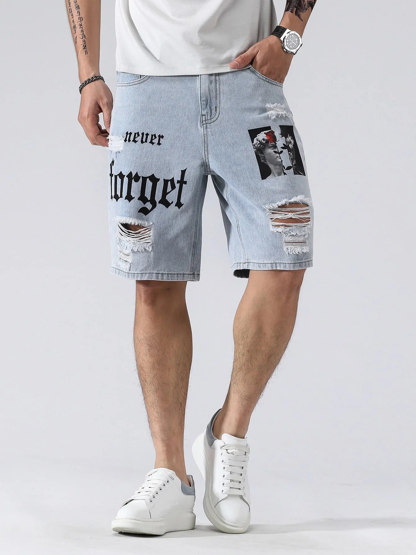 Grayson Denim Shorts - Image 2