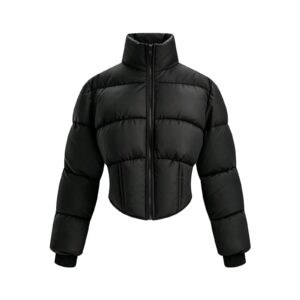 Elara Cropped Puffer Jacket