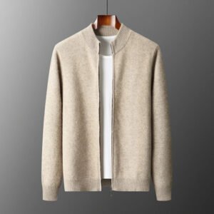 Marco Merino Wool Zip Sweater