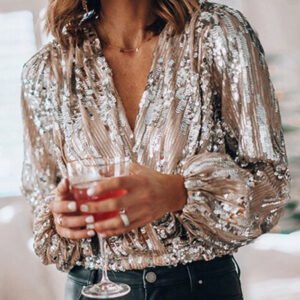 Sequin Blouse