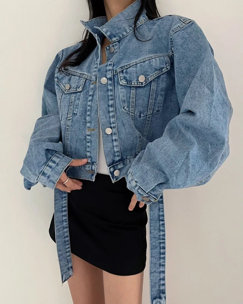Cropped Denim Jacket
