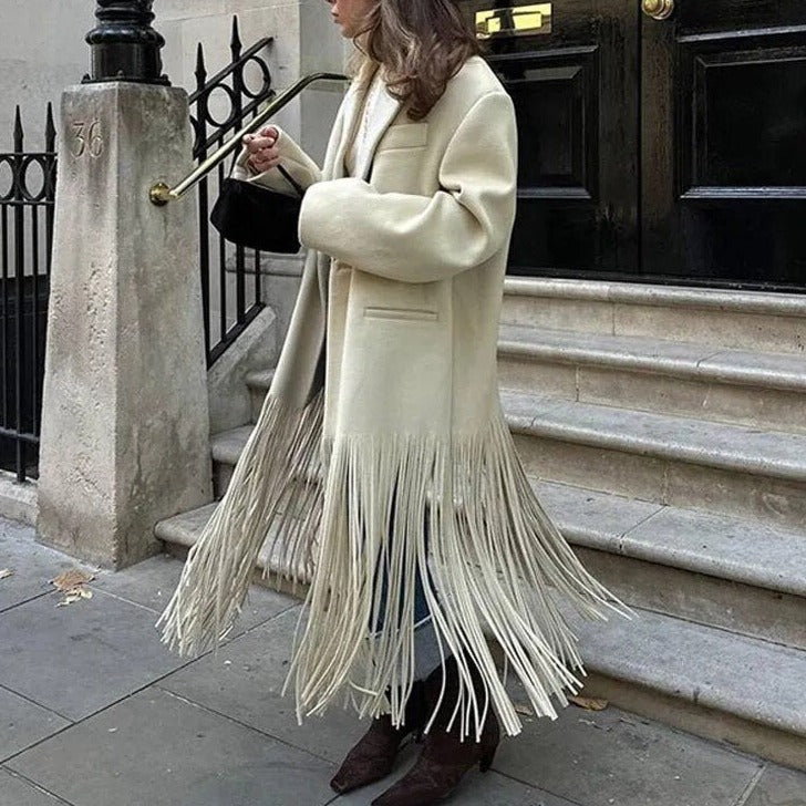 Tassel Blends Coat - Image 2