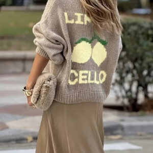 Women's Lemon Cardigan