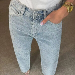 Women’s Rhinestone Denim Jeans