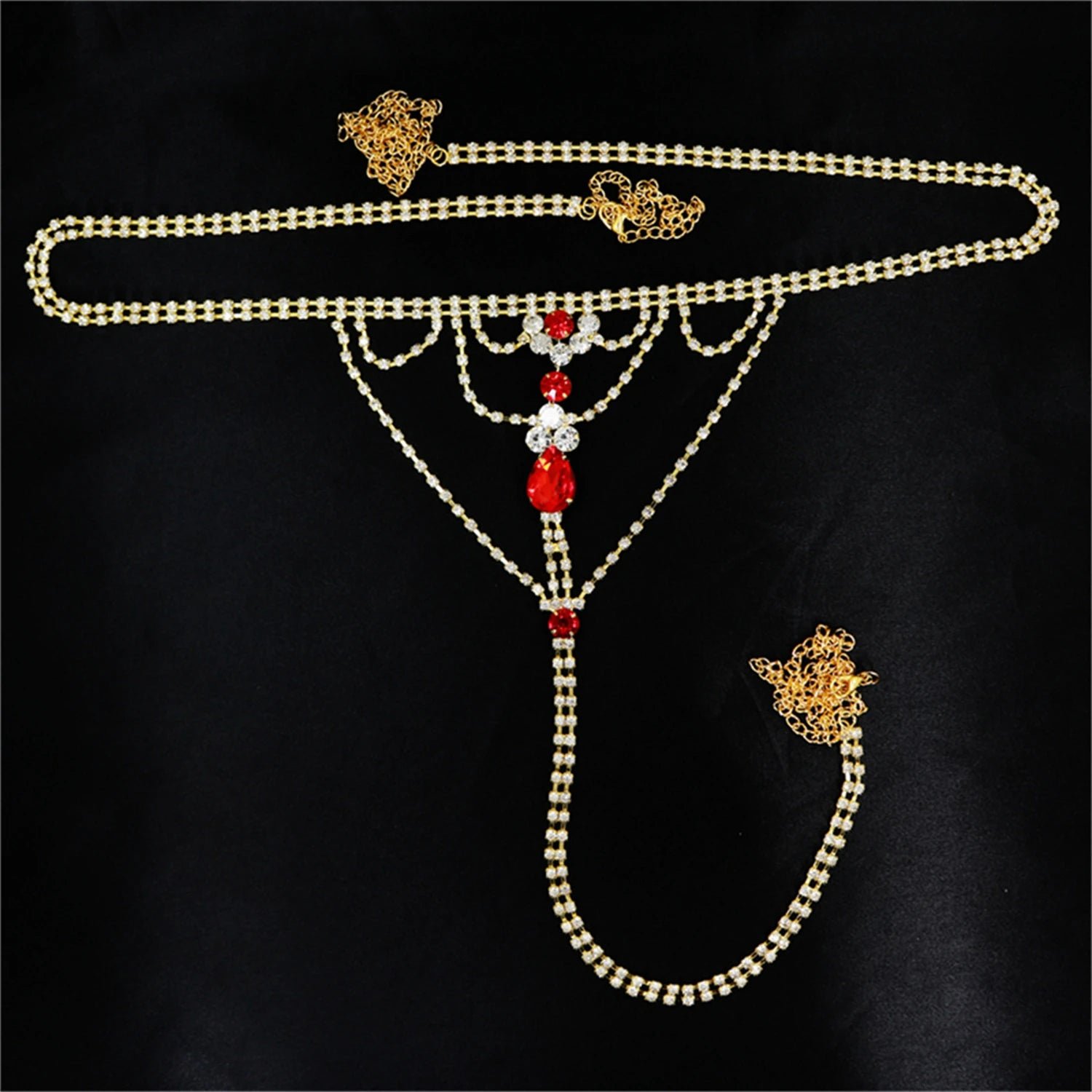 Gemstone Rhinestone Chain - Image 3