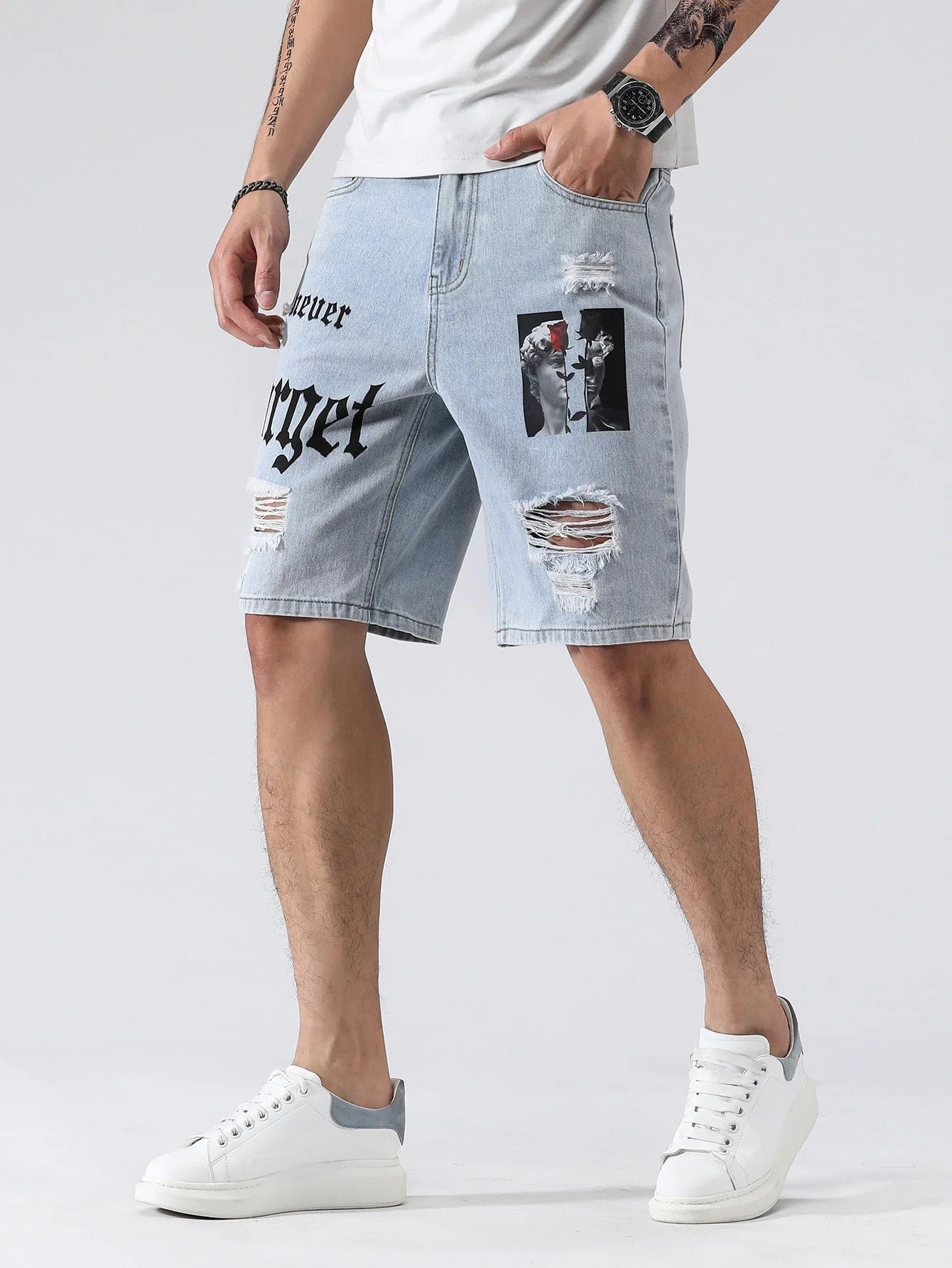 Grayson Denim Shorts - Image 3