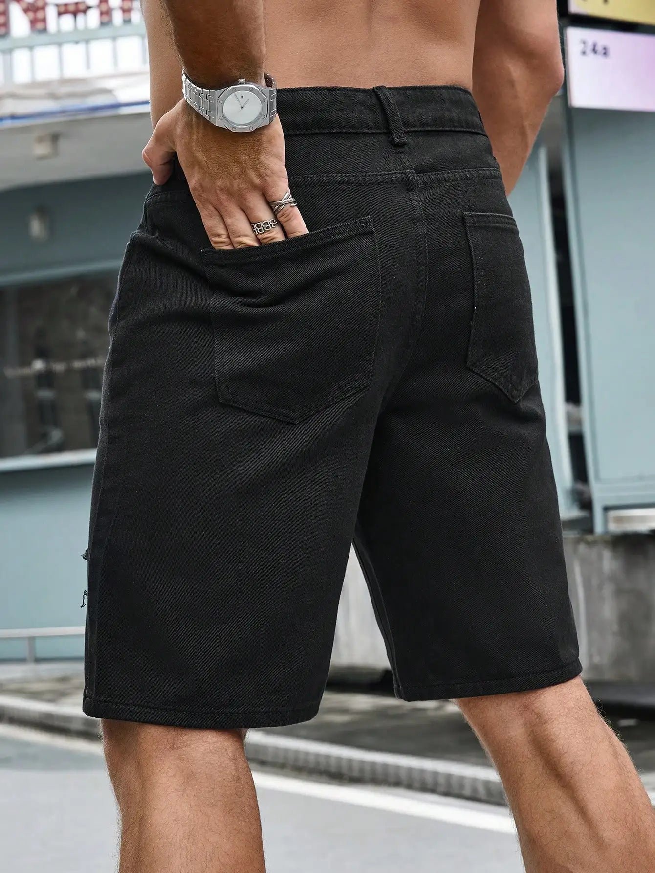 Grayson Denim Shorts - Image 11