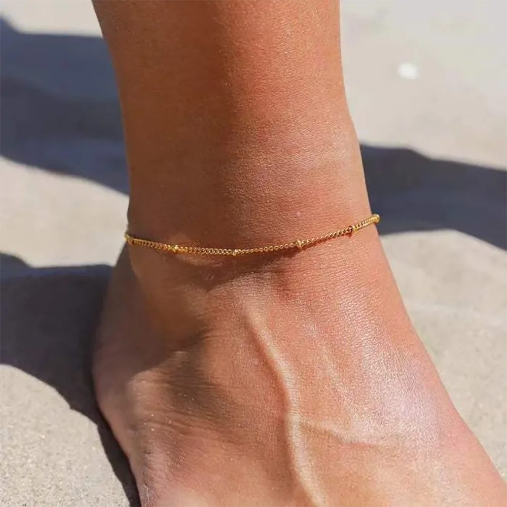 Stainless Steel Anklet Chain - Image 2
