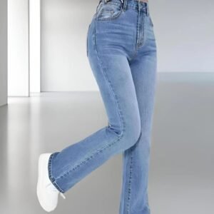 Lars High-Waisted Flare Jeans