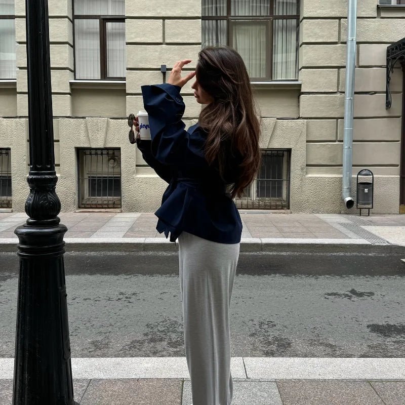 Women’s Belted Short Trench Coat - Image 13