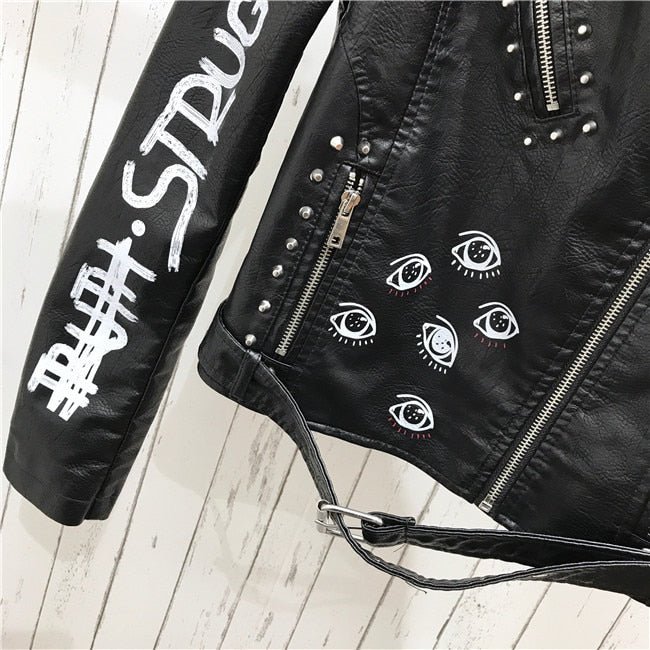 Rivet Sophia Leather Jacket - Image 3